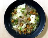 ヘルシー満足！茗荷とキノコかおる豆腐煮作り方7写真