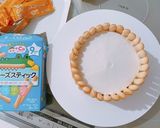 ☆1歳桃の花バースデーケーキ☆作り方11写真