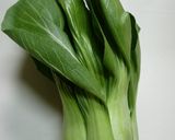 チンゲン菜と干しえびの簡単炒め煮作り方2写真