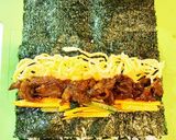 安定の美味しさ♡プルコギキムチキムパ作り方15写真
