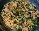 豚コマとニラ・もやしのピリ辛焼きそば♬作り方6写真