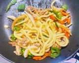 甘辛焼うどん作り方9写真