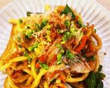 甘辛焼うどん作り方10写真