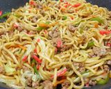 焼きそばの春巻き作り方4写真