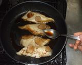 カレイの煮付け♪簡単フライパン夏の食養生作り方6写真