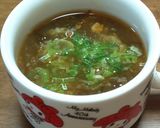 とろろ入りもずくスープ作り方5写真