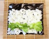 残った海老天で！海老天マヨ海苔巻き作り方5写真