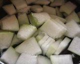 冬瓜とキムチのスープ作り方1写真