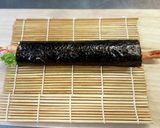 残った海老天で！海老天マヨ海苔巻き作り方8写真