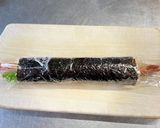 残った海老天で！海老天マヨ海苔巻き作り方9写真