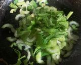 セロリとイカの佃煮作り方1写真