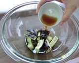 【副菜】なすのレンジ蒸し作り方4写真