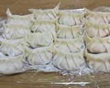 簡単鶏ひき肉餃子作り方4写真
