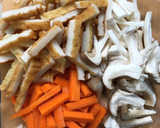 作り置き＊あらめと平天の炒め煮・煮物作り方4写真