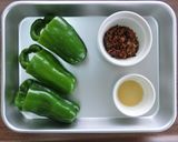 【副菜】ピーマンのふりかけ和え作り方1写真