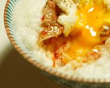 とろろご飯(キムチ・卵・コショウ)作り方4写真