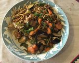アレンジレシピ夏野菜焼きそば作り方4写真