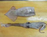 【肝いり絶品】スルメイカと空芯菜の炒め物作り方2写真