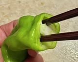 焼肉のタレで万願寺唐辛子と牛コマの炒め煮作り方1写真
