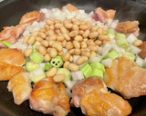 鶏肉と大豆のオイスターソース炒め作り方2写真