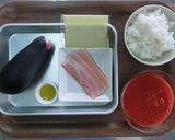【主食・副菜】なすのトマトドリア作り方1写真