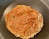 オートミールと豆腐でバナナパンケーキ作り方10写真