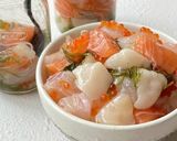 SNSで話題！カラフル瓶丼作り方3写真