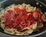 豚ロースの野菜の水分だけデミグラス煮込み作り方6写真