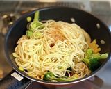 ブロッコリーとコーンのペペロンチーノ風作り方6写真