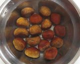 栗の渋皮煮作り方1写真