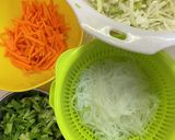 野菜たっぷり♡パリパリ春巻き作り方1写真