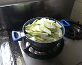 沖縄流！へちまの味噌汁の作り方。作り方2写真