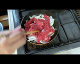 牛細切れとトマトのカレー炒め作り方3写真