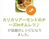カリカリアーモンドのチーズinオムレツ♪作り方7写真