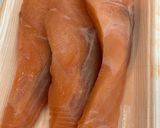 ケトジェニック　サラダサーモン作り方1写真