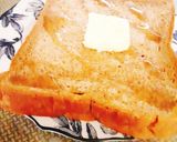 ★全粒粉deハニーパンケーキ風トースト★作り方3写真