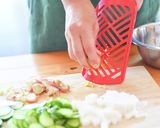 梅風味のさっぱりサバ缶冷や汁作り方4写真