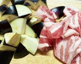 味噌がうまい！なすと豚肉の味噌焼き作り方2写真