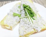 超簡単！しらすチーズトースト！！作り方4写真