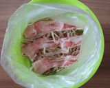 レンジで野菜たっぷり豚しゃぶごぼうサラダ作り方2写真