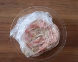 レンジで野菜たっぷり豚しゃぶごぼうサラダ作り方3写真
