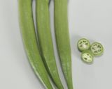 「大和丸さや」オクラとトマトの中華炒め作り方1写真