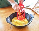 とうもろこしと塩昆布ごはん作り方3写真