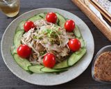 レンジで野菜たっぷり豚しゃぶごぼうサラダ作り方6写真