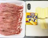 豚ロースのチーズ巻き⁂トマト煮込み作り方1写真