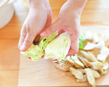 皮ごと野菜の豚汁作り方3写真