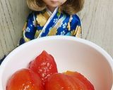 リカちゃん♡トマトは果物枠！シロップ漬け作り方3写真