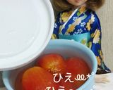 リカちゃん♡トマトは果物枠！シロップ漬け作り方16写真
