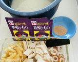 松茸の味お吸い物を使って、松茸ご飯風作り方1写真
