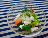 フェタチーズの旬野菜サラダ作り方3写真